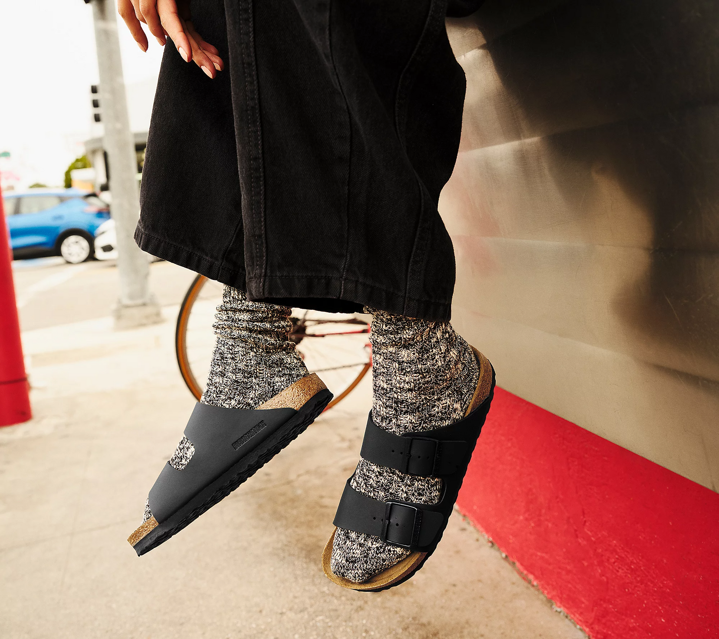 Birk Two-Strap Recovery Slide Sandals - Arizona.