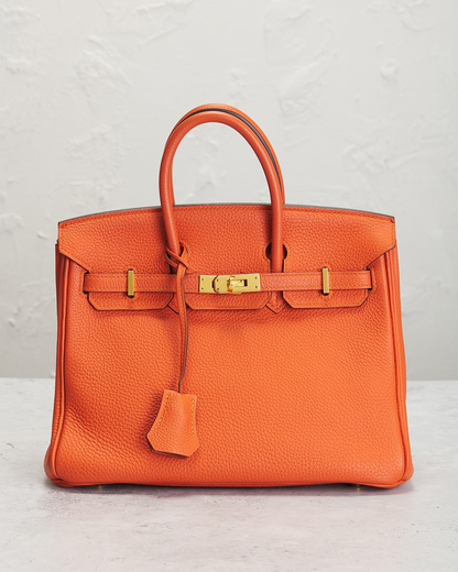 Birkin 30 Gold Togo Gold Hardware